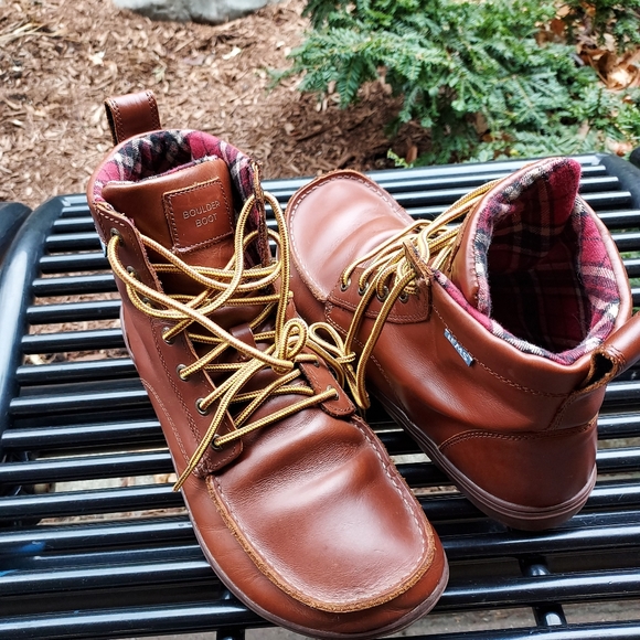 Lems Leather Boulder Boot Mens Russet Brown - Picture 4 of 13